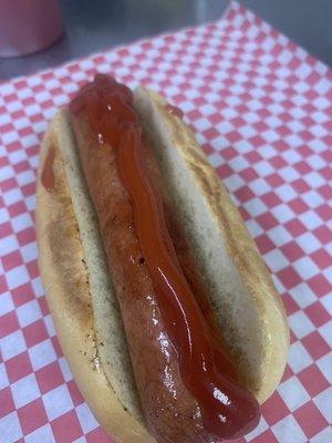 The great American Hot Dog.  Cant beat em. Starting Monday the 11th of January!!!