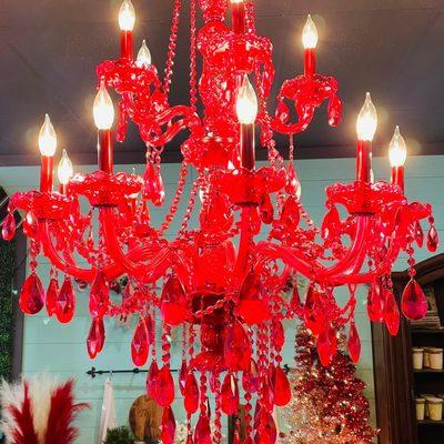 The Red Chandelier