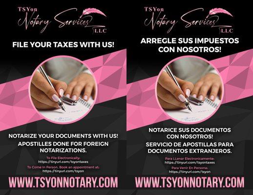 TSyon Notary Services