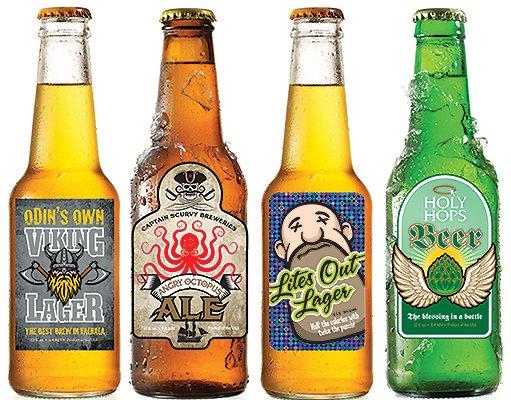 Labels for craft beer