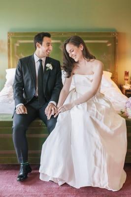 A wedding at The Gramercy Park Hotel, Manhattan.  Photo by Kelly Kollar Photography.