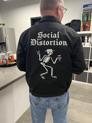 Been wanting a jacket like this forever, but never could find it.  So I had it custom made!