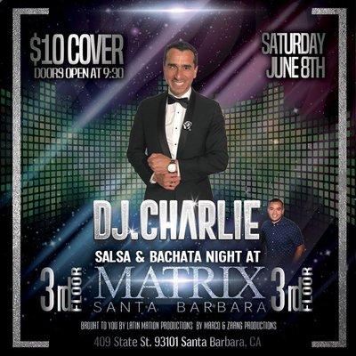 Salsa Night at MATRIX Night Club June 8th, 2019