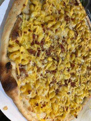 Bacon Mac n Cheese Pizza