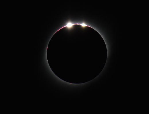 Total Solar Eclipse: double diamond ring