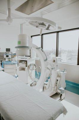 Our state of the art procedure suite with a beautiful view!