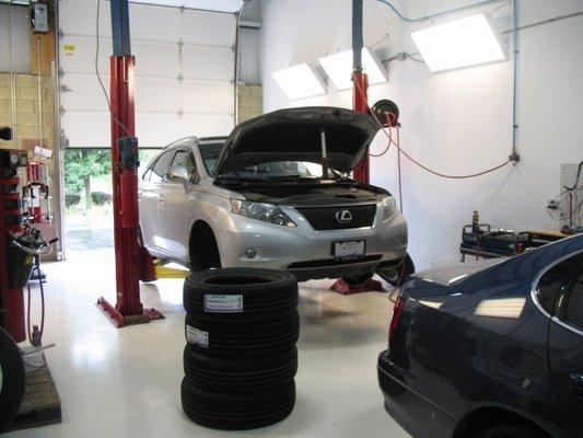 Lexus tires service