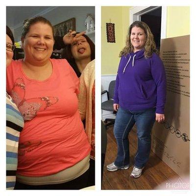 Heather S. lost 44 inches and 62lbs in 1 year!