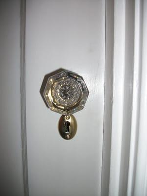 Decorative Bedroom door Knob .