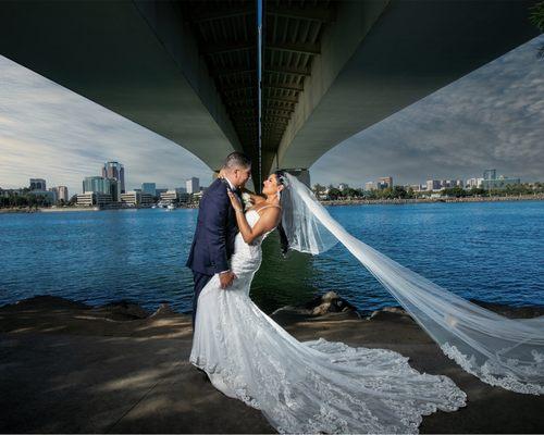 Under the Bridge, Bride and Groom