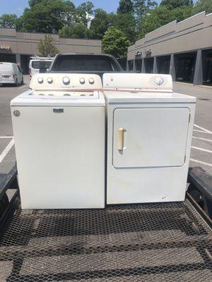 Dryers and washers that was thrown away