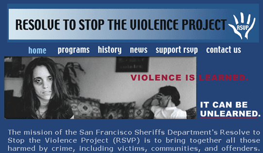 resolvetostoptheviolencesf.org - non-profit organization