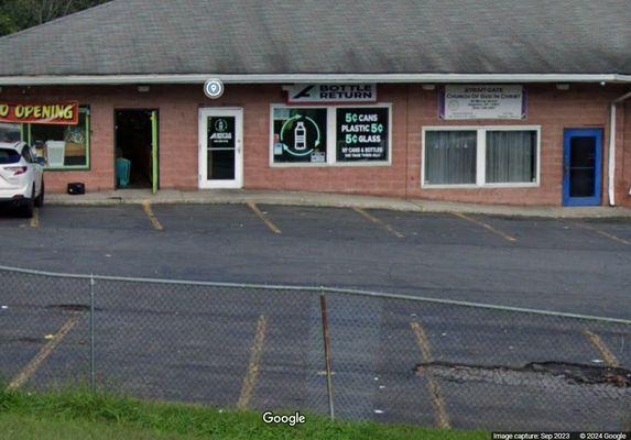 Shop front, taken via Google Maps Street View.