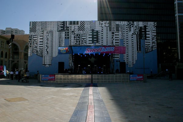 Horton Plaza San Diego  Troy Sivanne Concert