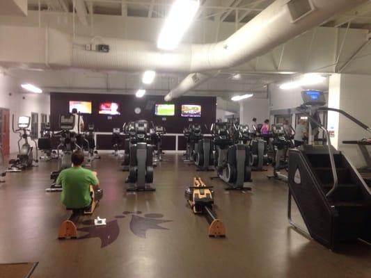 Fitness Center Cardio Section