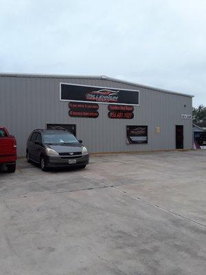 This is our shop. It's your car your choice. Choose us over the competition and you will not be disappointed.