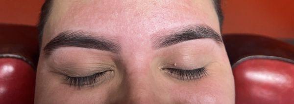 Eyebrow threading