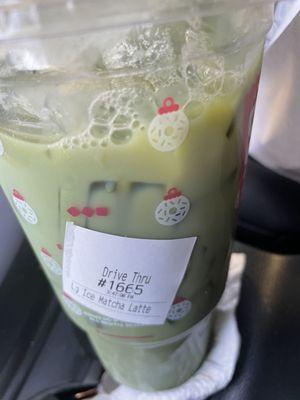 Iced Matcha Latte