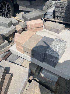 Holland paver samples