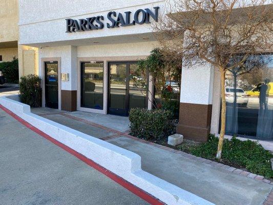 Parks Salon storefront