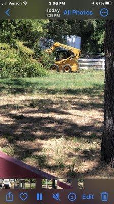 Weed Abatement Tractor Work