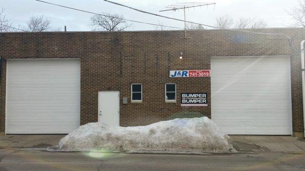 Front view of the building off of N Grove Ave.