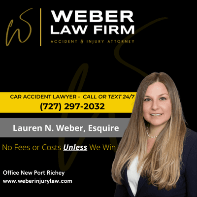 Contact Info for Weber Law Firm - Your Recovery is our Priority - Physically and Financially