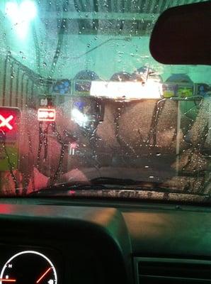 Carwash area