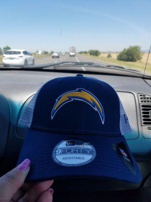 My new cap. Puchased in Oregon! Imagine that!