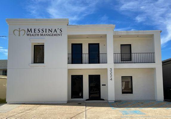 Messina's home office in Metairie, LA