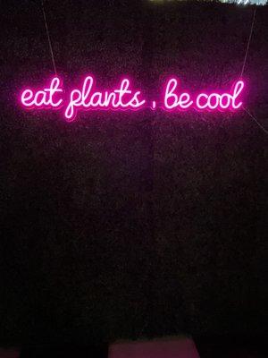 Eat Plants, Be Cool.