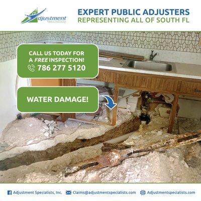 Water Damage? Call Us Now!