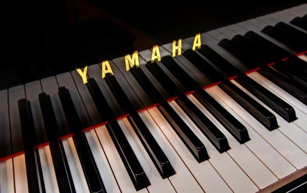 Yamaha grand piano keyboard Fresno Piano