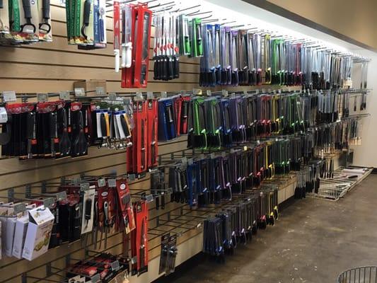 Huge knife selection!