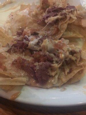 Rueben Nachos are Delicious