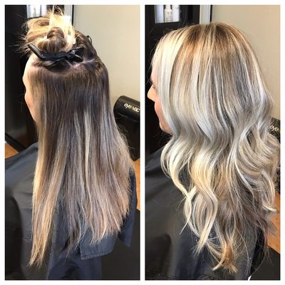 Partial Balayage & Haircut