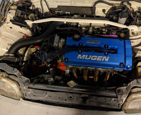 B16 crx swap.