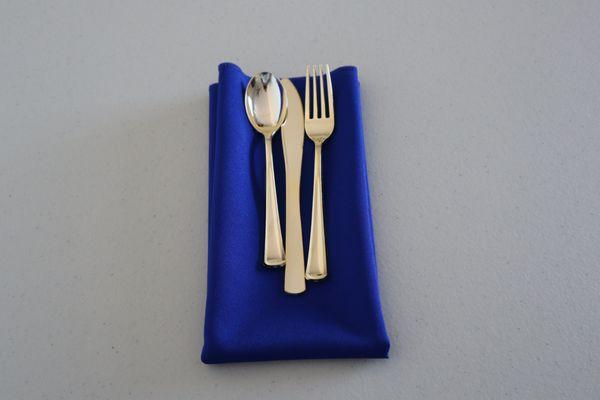 Napkins and utensils rental