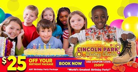 SUMMER BIRTHDAYS! Book your child's birthday party at and get $25 OFF NOW! Use Coupon Code: 25off Cannot combine offers Exp.7/31/18