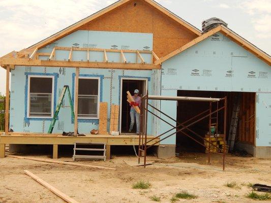 Habitat For Humanity Home I Worked On in Georgetown, DE.