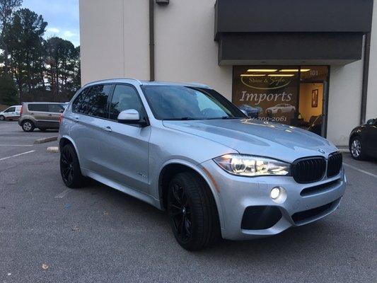 BMW X 5 Freshly detailed!