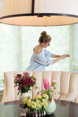 Alicia Weaver Design, custom interior design window treatments