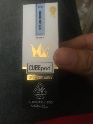 Cure pod indica