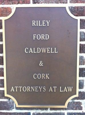 Riley Ford Caldwell & Cork Attys