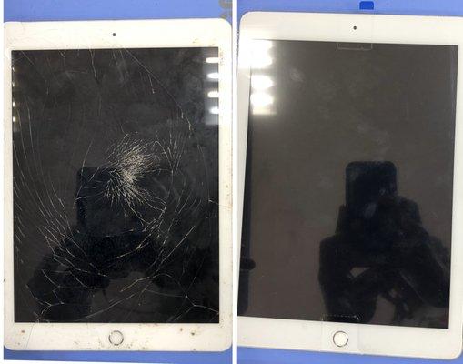 iPad 6th gen digitizer replacement.