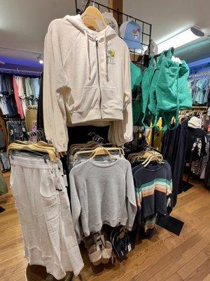 LADIES CLOTHING BY O'NEILL, SISSTREVOLUTION, JETTY, SALTY CREW, RIPCURL,