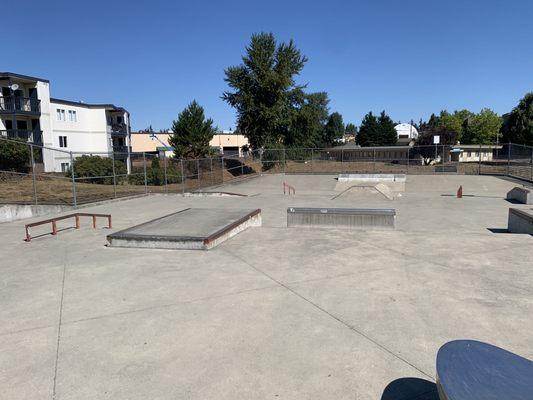 Skate park.