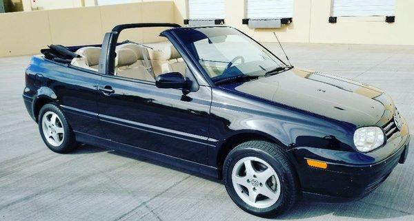 It's convertible season! Clean VW now available!