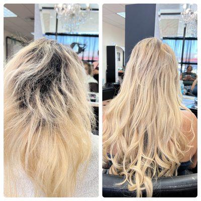 Coloring/Highlights and permanent extensions ‍