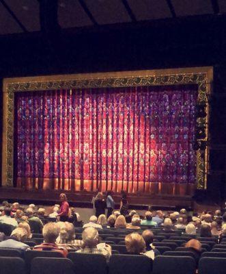 Curtain from Finding Neverland at The UT Cowan Center